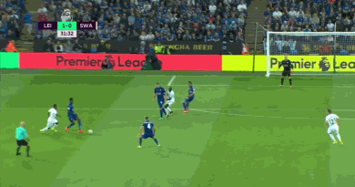 英超:莱斯特城2:1斯旺西城_竞彩足球,足球实况-竞彩网