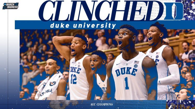 atlantic coast:杜克大学蓝魔队(duke blue devils)