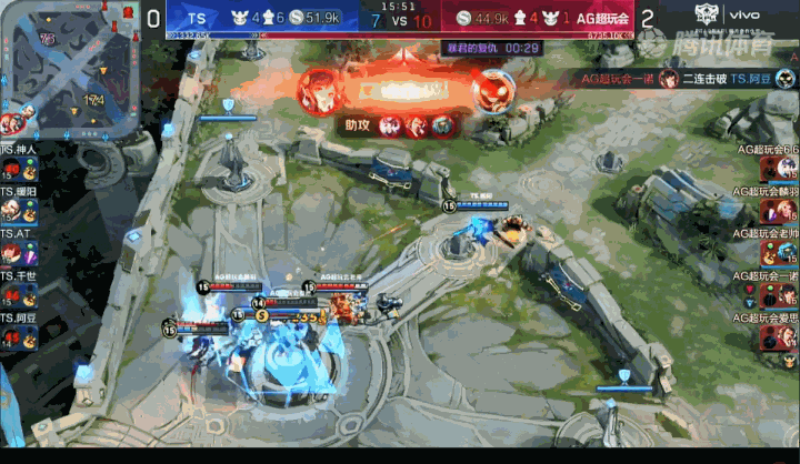 ag超玩会秋季赛高光top5:梦泪苍天翔龙宝刀未老,一诺再现惊天一推!