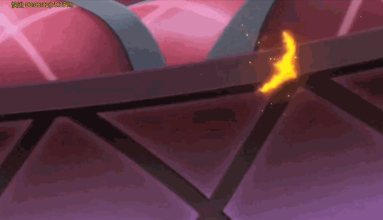 【超极巨地狱灭焰】在【极巨防壁】后仍然存在并自动索敌,以此击败渡