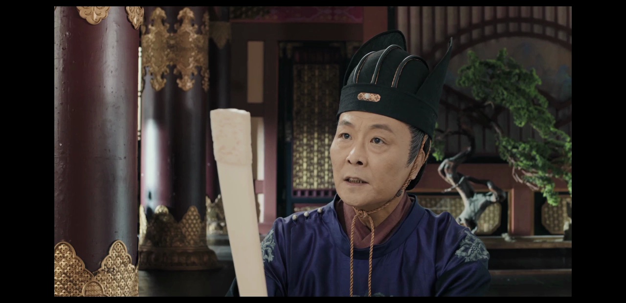 为什么同一宫殿内贺太师看着像是抠图绿幕