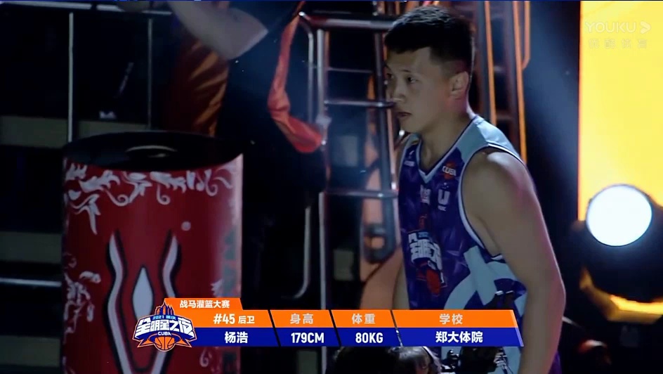 cuba扣篮王杨浩第一扣飞人双手重扣收获满分
