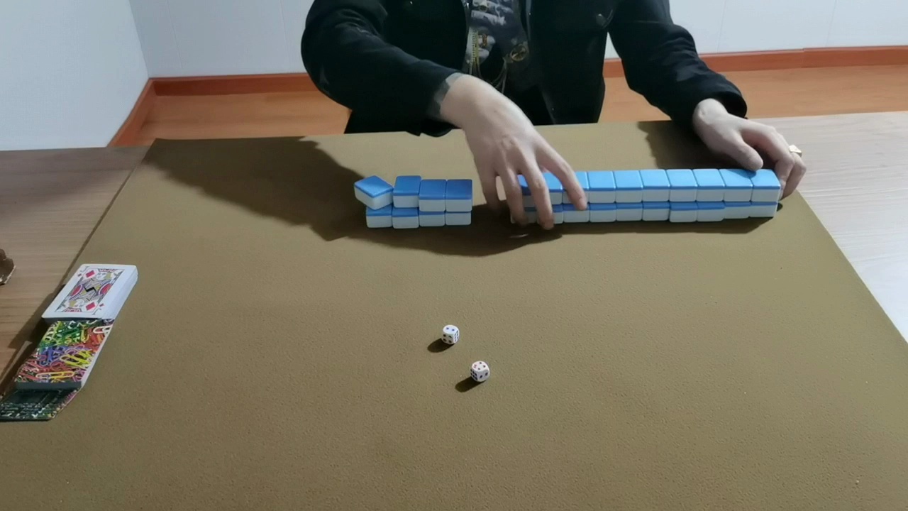 技巧推饼洗牌技巧图解推麻将筒子规则推饼子十句口诀