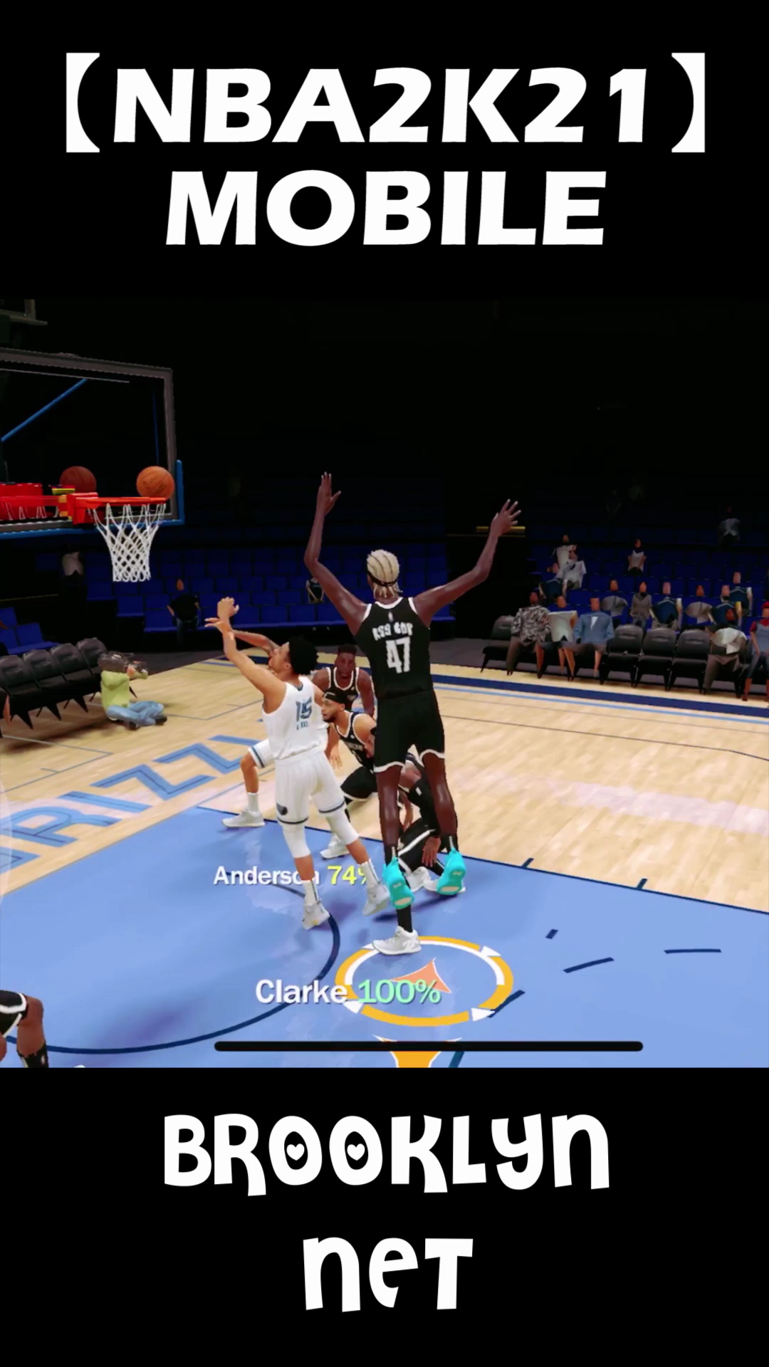 nba2k21手游臂展怪今天是一个乖乖吃饼的饼皇这无球跑动还可以吗