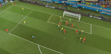 德布劳内世界波奥古斯托破门难救主,比利时2-1巴西晋级半决赛