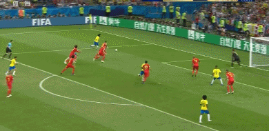 德布劳内世界波奥古斯托破门难救主,比利时2-1巴西晋级半决赛