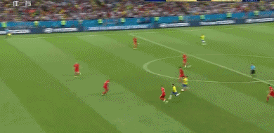 德布劳内世界波奥古斯托破门难救主,比利时2-1巴西晋级半决赛