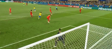 德布劳内世界波奥古斯托破门难救主,比利时2-1巴西晋级半决赛