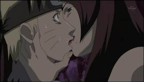 不风 不风看上了庞大的查克拉,所以想把鸣人吸干,这个过程需要嘴对嘴