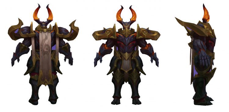 [皮肤鉴赏团]莫德凯撒全皮肤鉴赏:模型特效全新升级,地狱火翻身做主