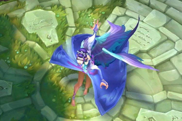 【皮肤鉴赏团】越鸟青春好颜色,玉剑传说 苍鸾测评