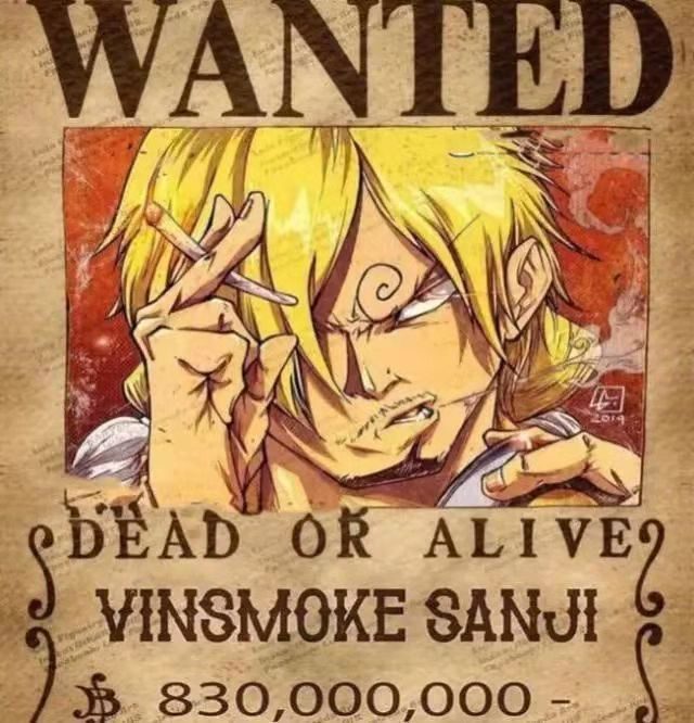 刚看到和之国篇章后索隆赏金11亿,山治8亿多,罗宾10亿,这是官方来源