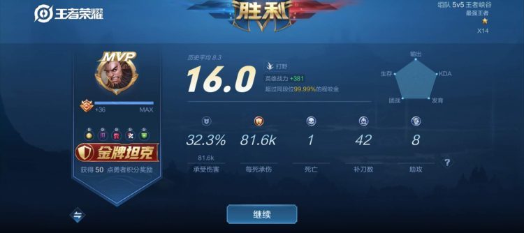 攻略 边惩版本最被低估的边惩英雄 猛男程咬金的上分攻略 虎扑