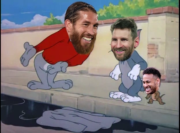 恶搞拉莫斯面对旧主