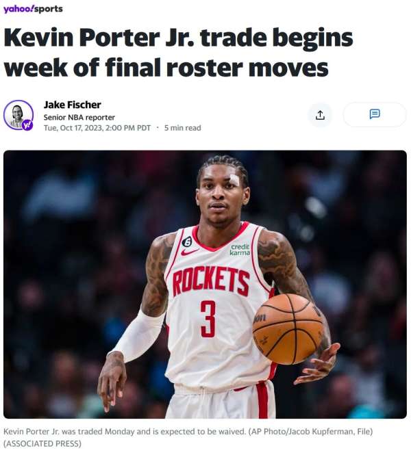 火箭送走小波特细节-nba新闻-虎扑社区