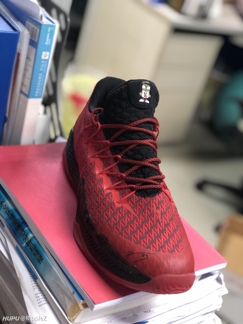 匹克路威签名鞋—闪电2019红黑配色—开箱简评