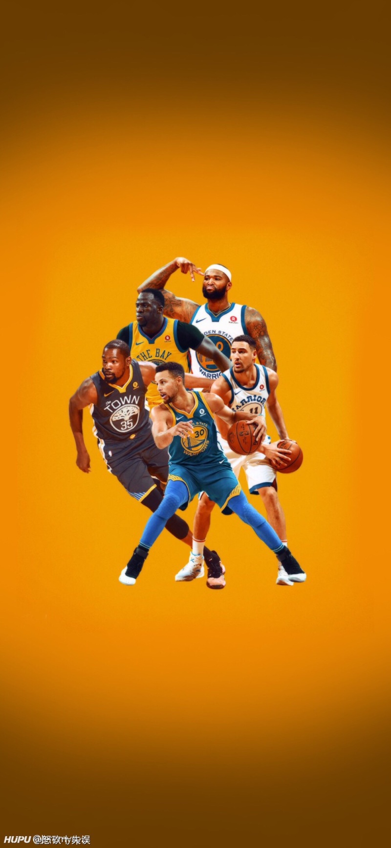 开心到起飞,来一波珍藏的勇士壁纸!