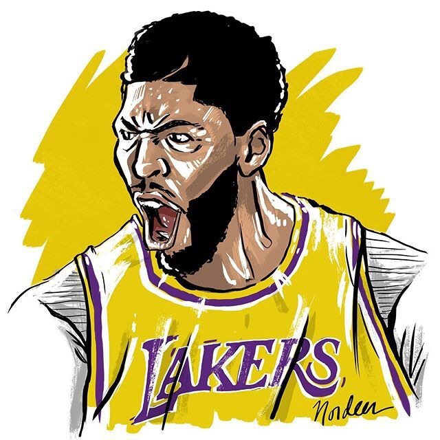 浓眉哥职业生涯最高 59分 20篮板