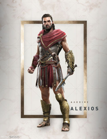 皇叔这造型有点像刺客信条奥德赛的阿利克西欧斯