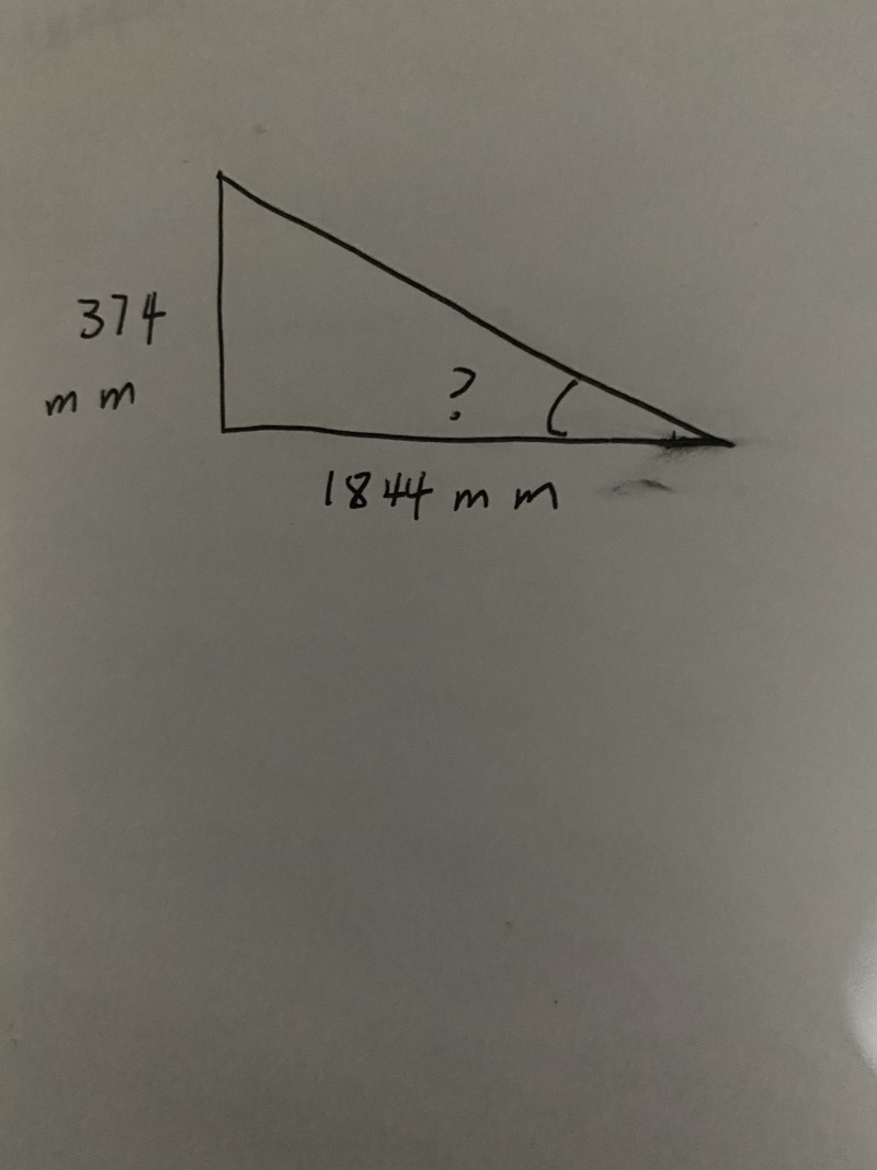 各位数学大神 这个tan角度怎么求 虎扑