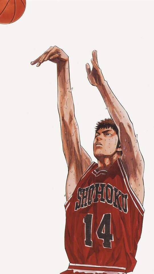 求灌篮全国赛 樱木单盖泽北的壁纸 虎扑