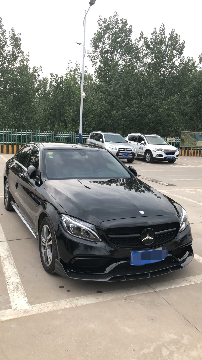 奔驰c200l改装黑武士之路