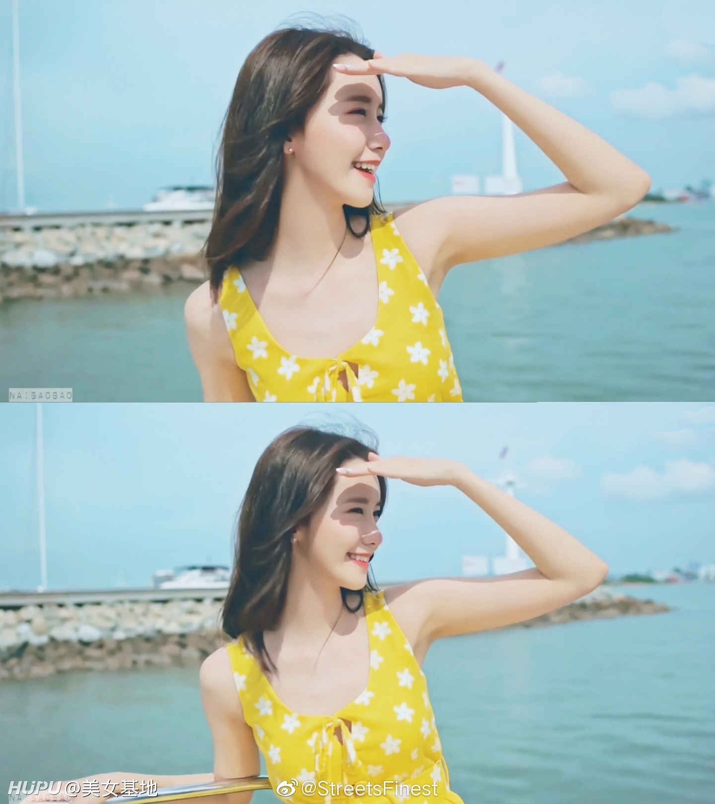 林允儿夏日里的黄裙仙女