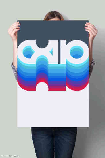 我给自己设计的logo 什么水平?