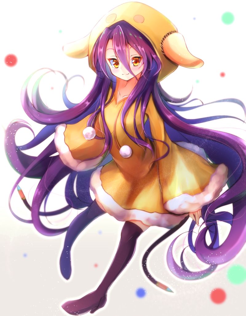 分享一下动漫"游戏人生","白"的高清图片.