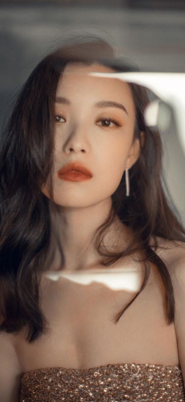 分享几张倪妮的壁纸,适合全面屏