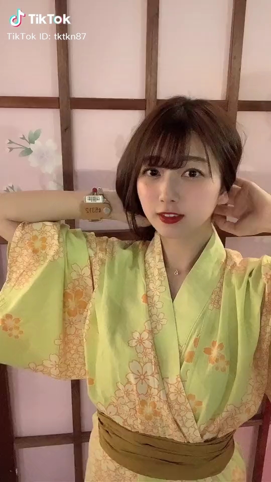 很日常的和服日本妹子什么水平