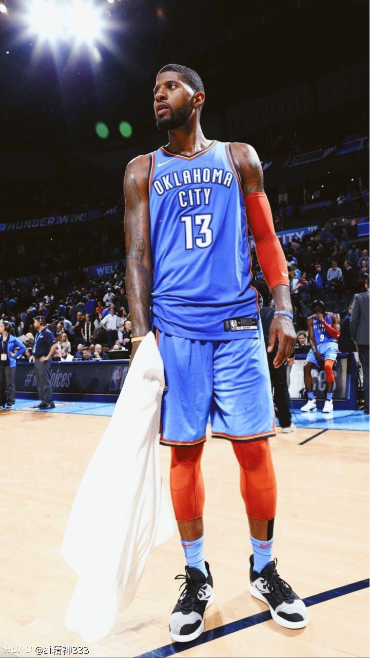 11月8日截标保罗乔治雷霆队 au球衣黄金48码