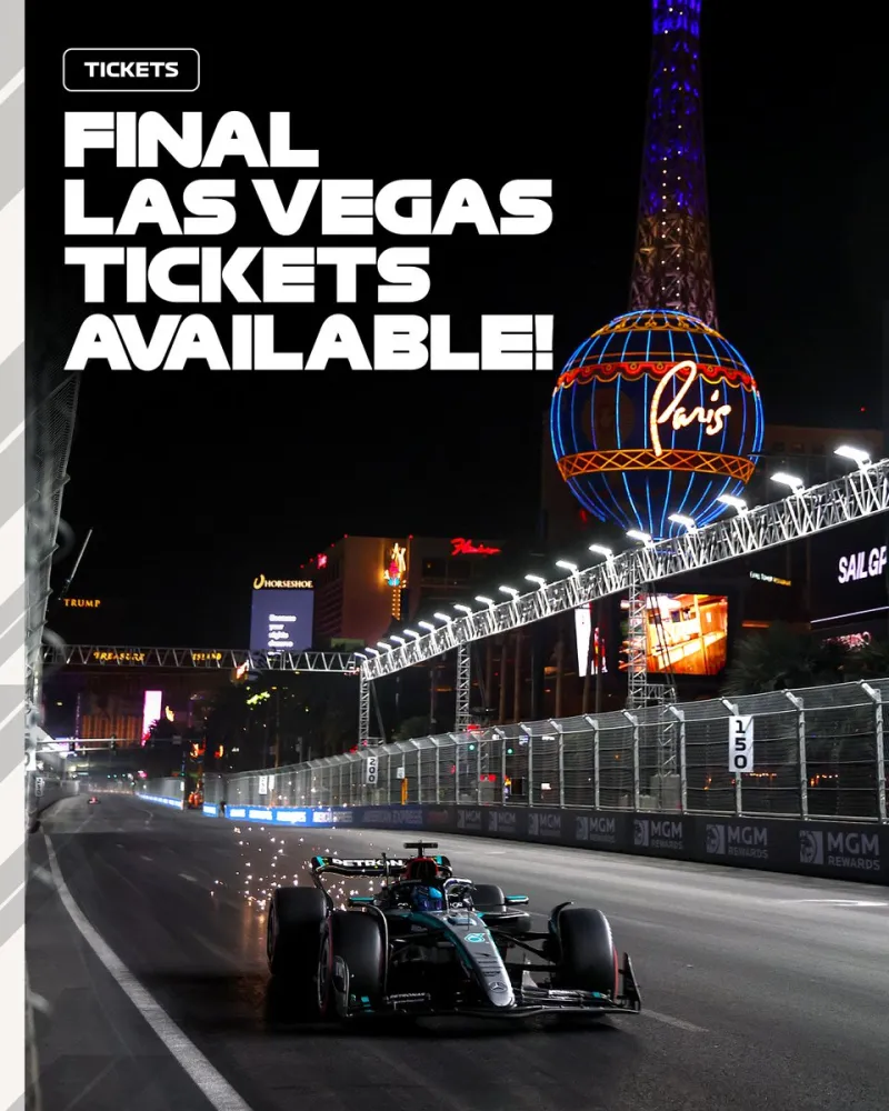 f1官方:拉斯维加斯大奖赛门票开售